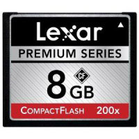 Lexar Premium CF Card 8GB 200x (LCF8GBBSBEU200)